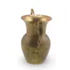 Cana vintage din alama cu doua manere decorative, 7cm, imagine 2