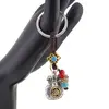 Amuleta breloc feng shui cu Sacul prosperitatii si Turcoaz, imagine 2
