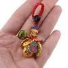 Amuleta feng shui cu opt simbouri pentru protectie si abundenta, imagine 3