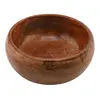 Bol din lemn natural pentru cristale, 10cm