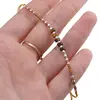 Bratara snur maro, Ochi de tigru discuri 5mm, imagine 3