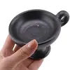Catuie din ceramica neagra, 11cm, imagine 3