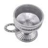 Catuie din metal argintie, 6cm, imagine 2