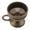 Catuie din metal culoarea alamei, 6cm, imagine 2