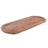 Platou din lemn natural pentru cristale, 35cm, imagine 2