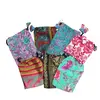 Sac de matase multicolor, 12x10cm, imagine 2