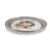 Suport pahar vintage din metal cu insertie flori colorate, 8,5cm, imagine 2