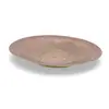 Tava vintage rotunda din cupru gravat manual, model floral, 9cm, imagine 2
