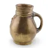 Ulcior vintage din alama cu maner si corp decorat, 12cm