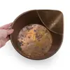 Vas vintage din alama cu gura ascutita, 26,5cm, imagine 3