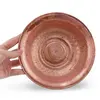 Bol vintage mare din cupru ciocanit manual, 18cm, imagine 3