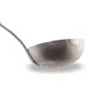Polonic rotund vintage din aluminiu cu maner lung, 32cm, imagine 2