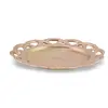 Tava vintage rotunda din cupru cu margine decupata, 10,5cm, imagine 2