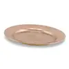 Tava vintage rotunda din cupru cu aspect uzat, 11cm, imagine 2