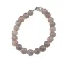 Bratara Agat gri sfere 8 mm