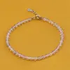 Bratara Ametist lavanda romb fatetat 4mm si argint 925, imagine 2