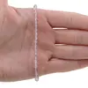 Bratara Ametist lavanda romb fatetat 4mm si argint 925, imagine 3