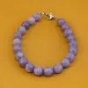 Bratara Angelit violet sfere 8mm, imagine 2