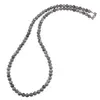 Colier Jasp earth sfere 4mm