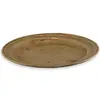 Tava vintage din alama simpla, model clasic, 17cm, imagine 2