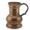 Ulcior vintage din cupru cu maner clasic, 16cm