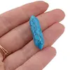 Cristal cu doua varfuri Turcoaz pentru meditatie si grila de cristale, imagine 3