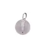 Pandantiv Ametist lavanda sfera fatetata, 14mm