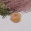 Pandantiv Calcit donut pi, 15mm, imagine 2