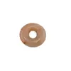 Pandantiv Calcit donut pi, 15mm
