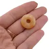 Pandantiv Calcit donut pi, 20mm, imagine 3