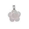 Pandantiv Cuart floare, 15mm