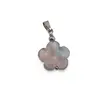 Pandantiv Fluorit floare, 15mm