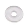 Pandantiv piatra pi donut Cristal de stanca, 20mm