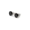 Cercei cu surub din Argint 925 si Spinel, 6mm