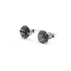 Cercei cu surub din Argint 925 si Topaz mistic, 7mm