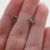 Cercei cu surub din Argint 925 si Zultanit, 5mm, imagine 3
