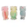 Figurina slefuita din Onix de Pakistan colorat, bufnita - 6,5cm