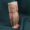 Figurina slefuita din Onix de Pakistan, bufnita - 13cm, imagine 2