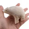 Figurina slefuita din Onix de Pakistan, urs - 8cm, imagine 3