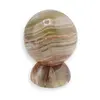 Sfera din Onix de Pakistan cu suport - 4,5cm