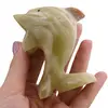 Figurina slefuita din Onix de Pakistan, delfin - 8cm, imagine 3