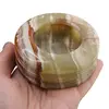 Scrumiera rotunda din Onix de Pakistan, 8cm, imagine 3