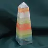 Obelisc din Onix de Pakistan colorat, 10cm, imagine 2