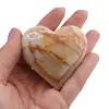 Inima slefuita din Onix de Pakistan, 5cm, imagine 3