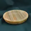 Farfurie slefuita din Onix de Pakistan, 10cm, imagine 2