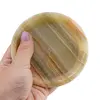 Farfurie slefuita din Onix de Pakistan, 10cm, imagine 3