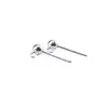 Accesoriu din Argint 925, agatatoare pentru cercei cu surub, o pereche - 6x4mm, imagine 2