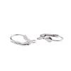Accesoriu din Argint 925, agatatoare pentru cercei leverback model geometric, trei perechi - 11x9mm, imagine 2