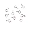 Accesoriu din Argint 925, inchizatoare rotunda, set 10 buc - 5x1mm