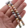 Colier Perle de Mallorca multicolore, sfere 6mm, imagine 4